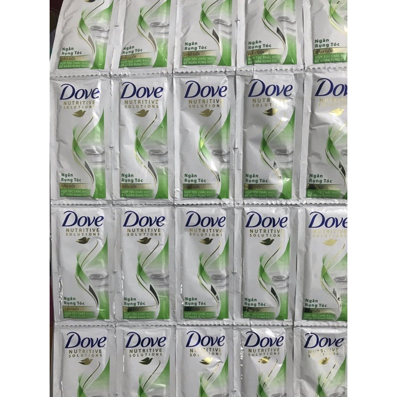 Dầu gội dove dây 12 gói ngăn rụng tóc