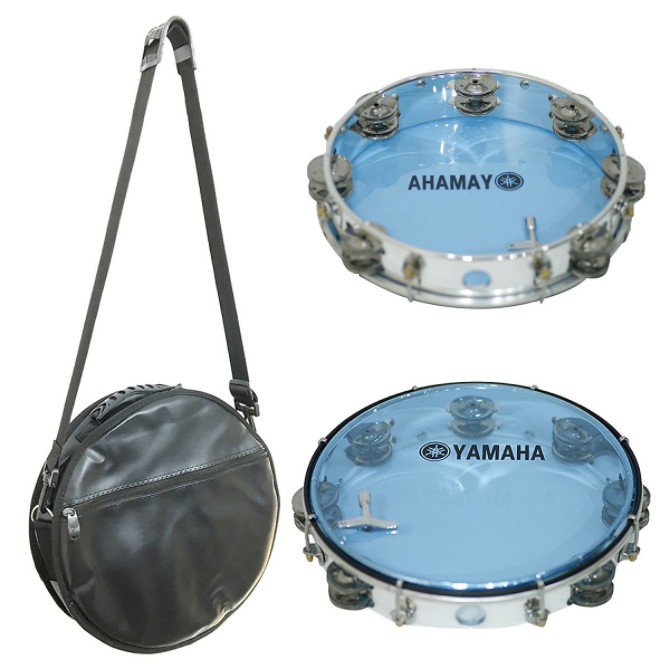 [Giao nhanh 2h] Trống Tambourine Yamaha MT6-11955 Trống Gõ Bo lắc tay (Trống chơi nhạc chế gõ po - Xipo)