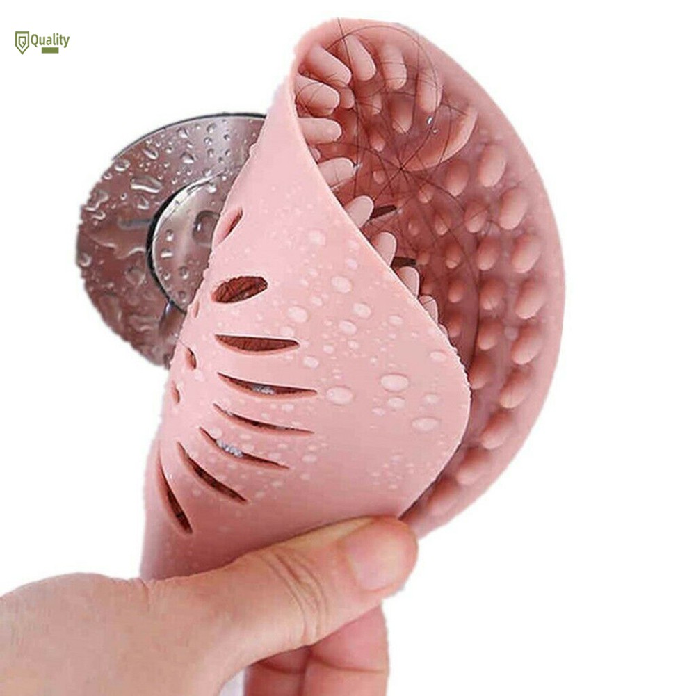 VN❤ Bathroom Drain Hair Catcher Stopper Plug Sink Strainer Filter Bath Shower Covers