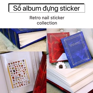 Sổ album đựng sticker 100 trang siêu hot