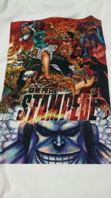 Áo logo thêu One Piece Stampede