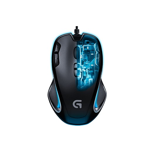 Chuột Chơi Game Có Dây Logitech G300S - 9 Nút Bấm Có Thể Lập Trình Qua Phần Mềm - BH 24 Tháng Chính Hãng