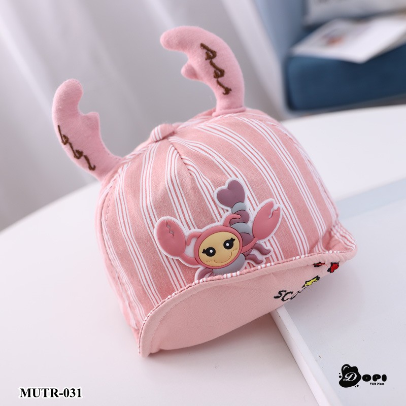 Mũ lưỡi trai cho bé trai bé gái từ 6-24 tháng MUTR-031