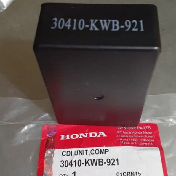 Cdi Ecu Echu Unit Honda Revo Absolute Blade Kwb Code