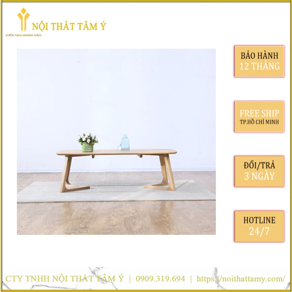 Bàn Sofa Chân Chữ V ✌FREE SHIP HCM✌ Bàn sofa Cao cấp Thương hiệu Nội Thất Tâm Ý
