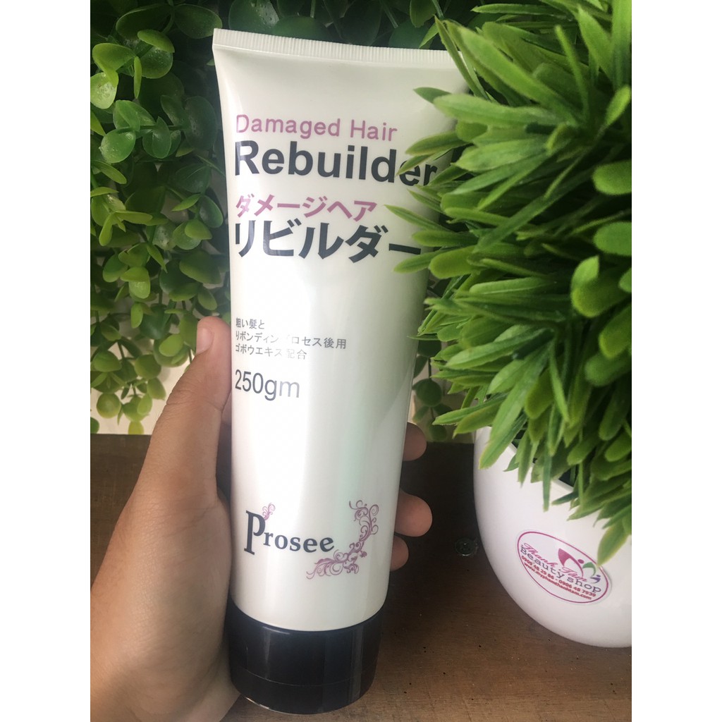 Xả khô dưỡng chất chuyên sâu Prosee Damaged Hair Rebuilder AE-04 250g