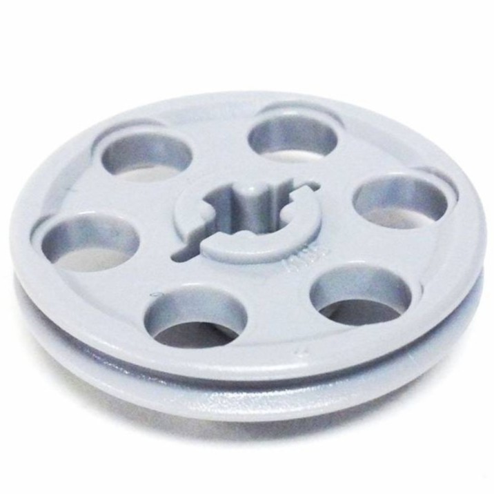 LEGO Technic Bánh Xe Đua / Bánh Xe Dây Đai / Ròng Rọc, Xám Nhạt ID ID 4494222 4185