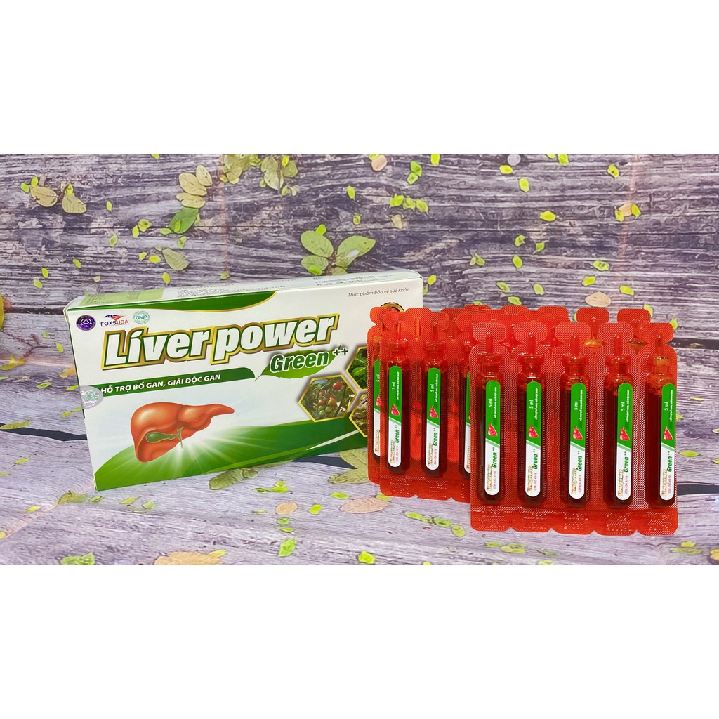 Giải độc, mát gan thanh nhiệt LIVER POWER Green