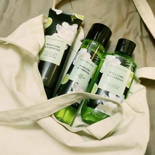 🍃 WILD LIME & GARDENIA 🌼 Bộ chăm sóc cơ thể - Bath & Body Works