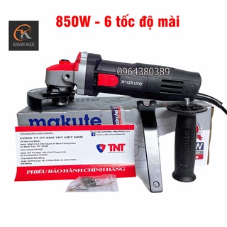 Máy mài có điều chỉnh tốc độ makute ag126-sv - 850w công tắc sườn