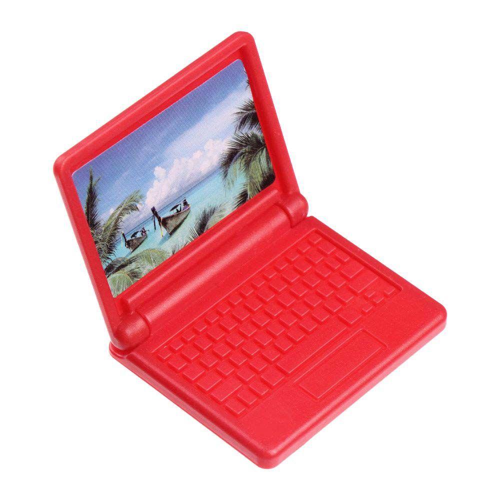 Mô Hình Máy Tính Xách Tay Mini 1: 12 Dùng Trang Trí Nhà Búp Bê