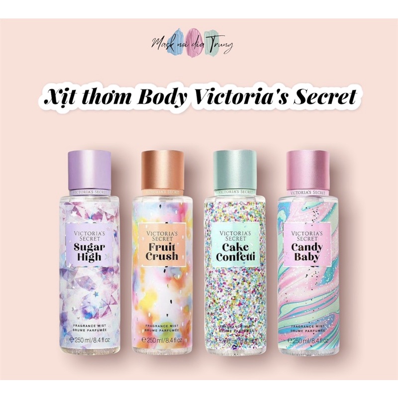 Xịt Thơm Toàn Thân Body Mist Victorias Secret 250ML
