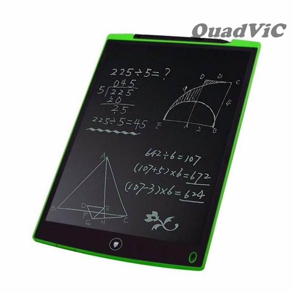 Bảng viết, vẽ điện tử, tự xóa thông minh màn hình LCD 8.5 inch tặng kèm bút cảm ứng QUADVIC.COM N00102