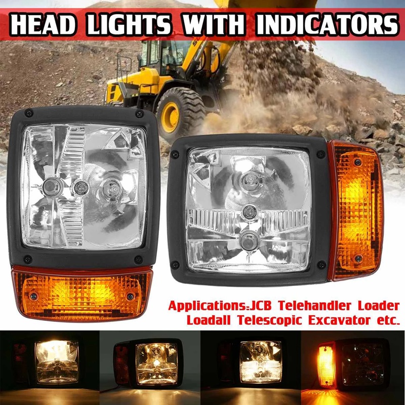 Đèn Pha LED 24V Chuyên Dụng Cho Máy Xúc