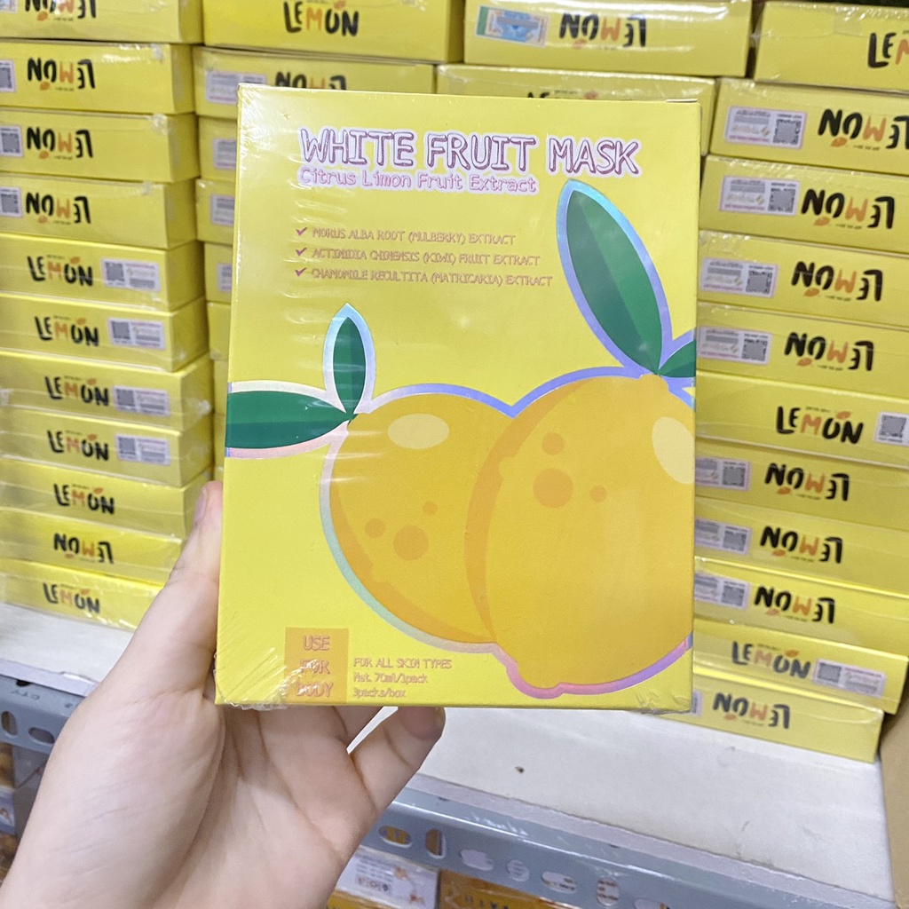 [Chính hãng] Tắm trắng chanh Lemon White Fruit Mask Q-Lady - Ủ trắng chanh Mỹ phẩm TQ-Group | BigBuy360 - bigbuy360.vn