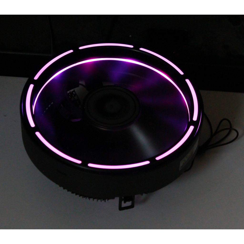 Fan Tản Nhiệt CPU Leto II, Led RGB 16 Triệu Màu, 366 Hiệu Ứng - Tự Động Đổi Màu Không Cần Hub