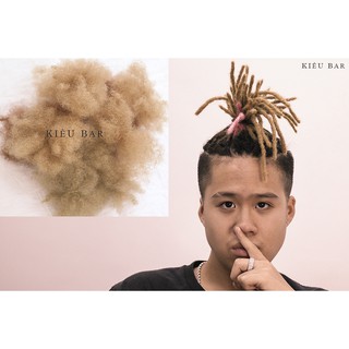 Tóc Giả Dreadlock combo 10soi - Xoăn Xù Bông - Để Làm Các Kiểu Dreadlock Siêu Mềm Và Đẹp