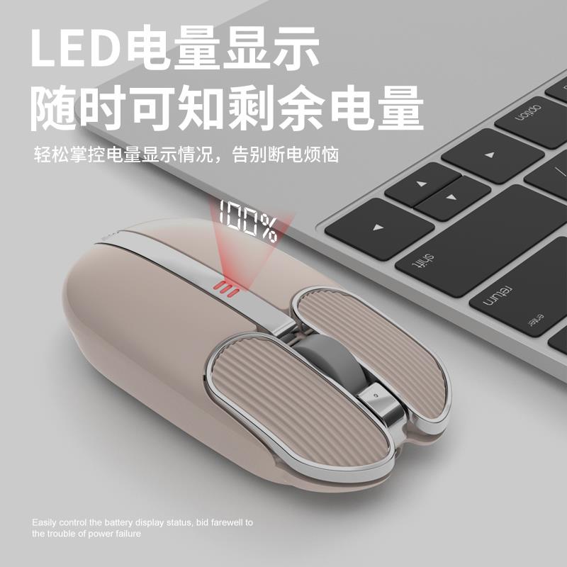Chuột không dây Hình Khoai Tây Chiên Dễ Thương Có Thể Sạc Lại Cho Lenovo X