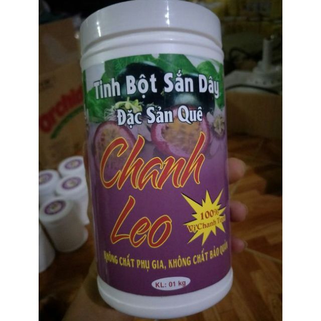 tinh bột sắn dây ta hương chanh leo tự nhiên