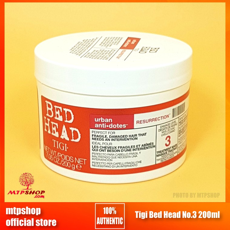 Kem Ủ Hấp Tóc Phục Hồi Hư Tổn Tigi Bed Head No.3