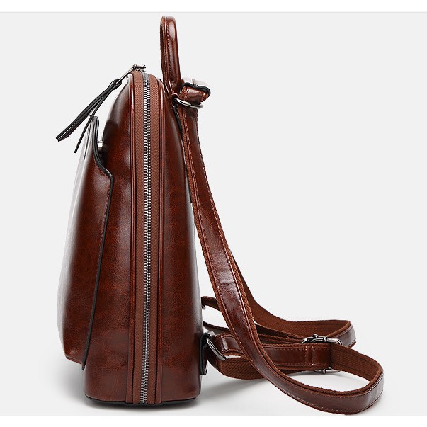 Balo công sở da xịn, form đứng đeo balo kiêm túi chéo ,siêu sang MÃ B103