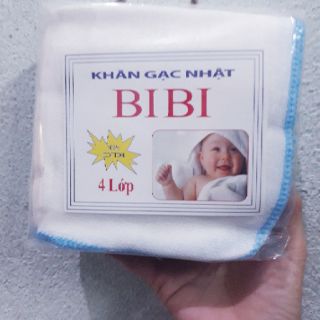 10 Khăn gạc,khăn sữa nhật 4 lớp BiBi