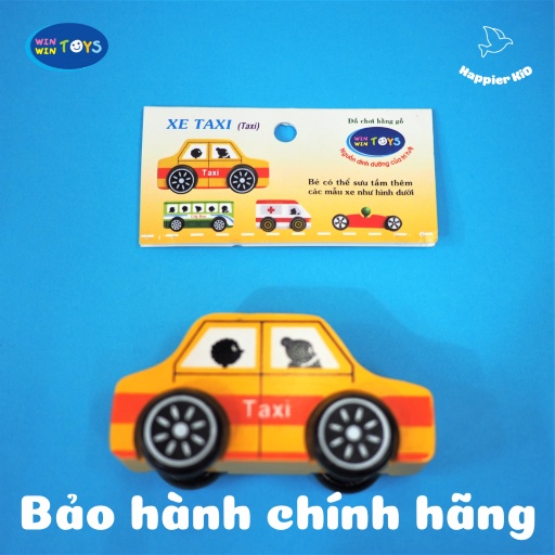 Mô hình xe các loại - Chất liệu gỗ cao su Việt Nam siêu bền Winwintoys