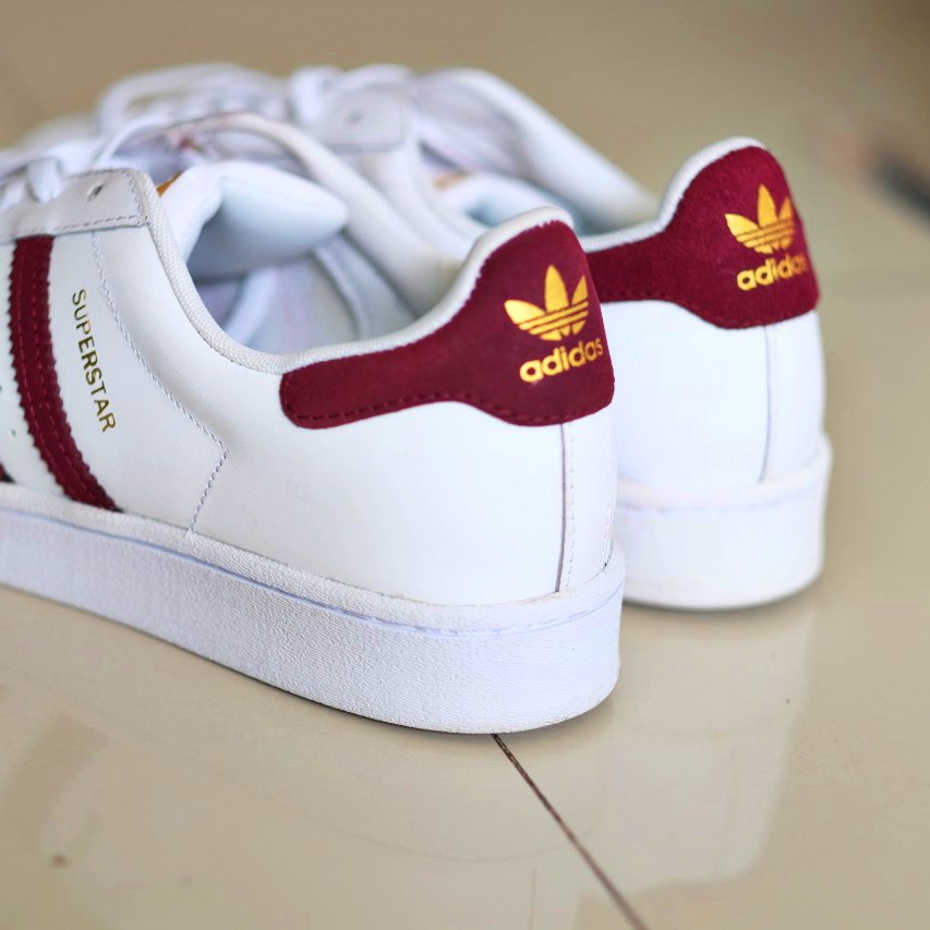 Giày thể thao Adidas Superstar màu trắng 100% hàng chính hãng