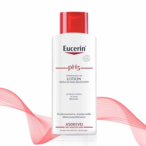 Sữa Dưỡng Thể Cho Da Nhạy Cảm Eucerin Sensitive Skin pH5 Lotion 250ml