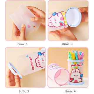Ống Cắm Bút Hoạt Hình