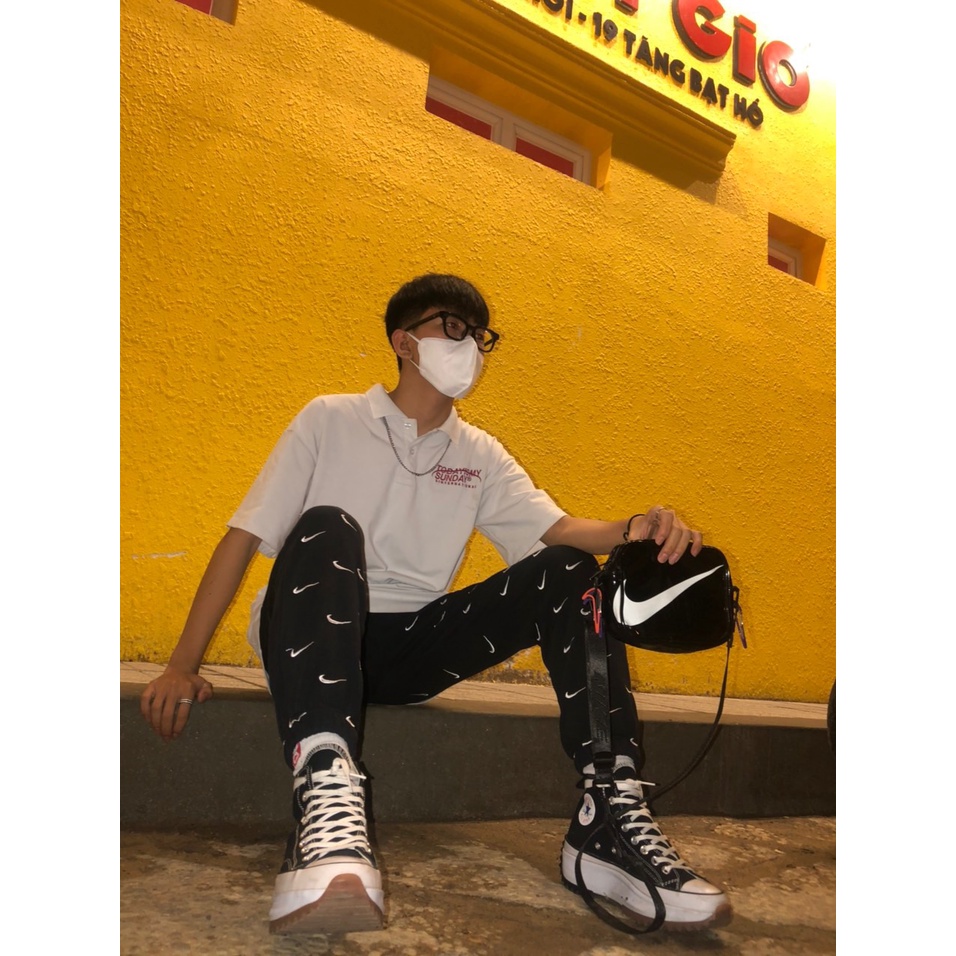 Quần Dài Nike Full Swoosh Thêu - Hot Trend 2023