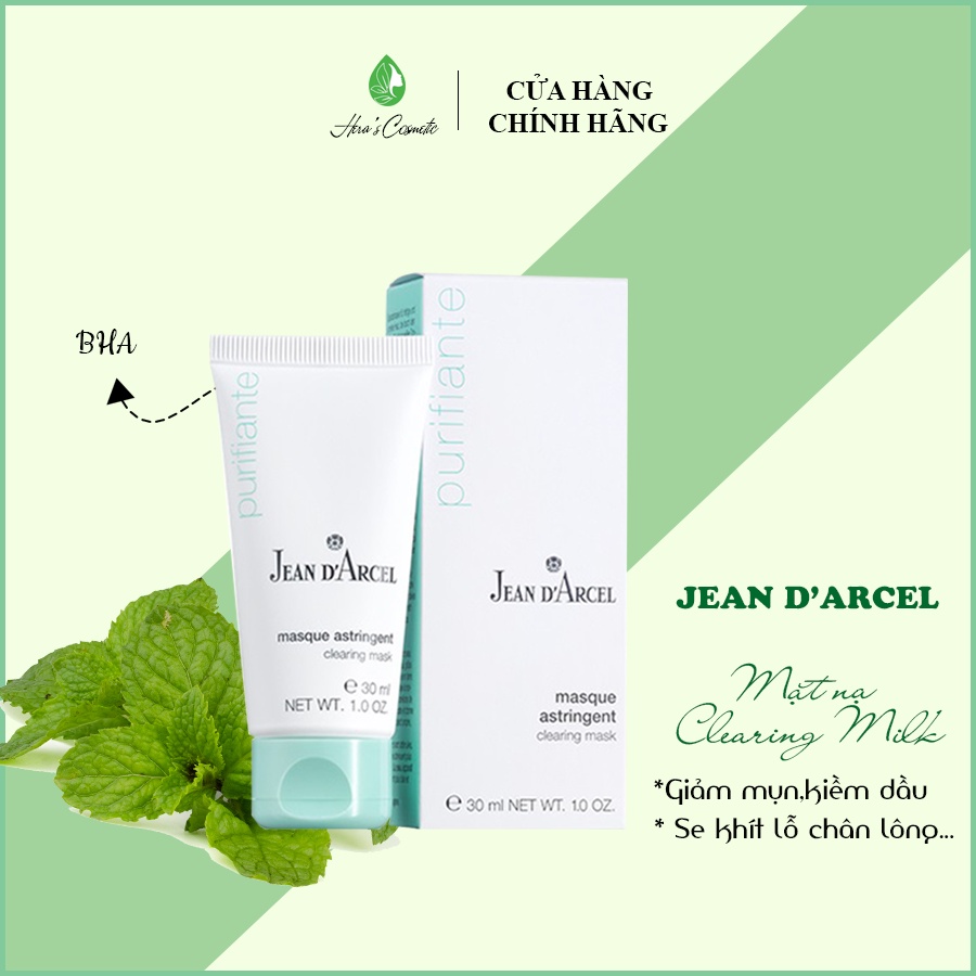 Mặt nạ cho da dầu mụn, thu nhỏ lỗ chân lông Jean D'arcel_ Clearing Mask Jean Darcel - Mặt nạ | innisfreez.com