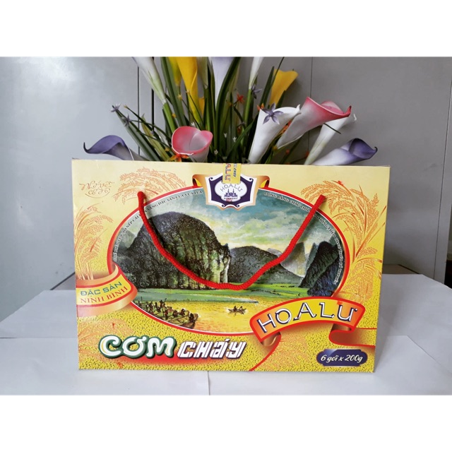 Hộp xách Cơm cháy (1200g) - Cơm cháy Ninh Bình