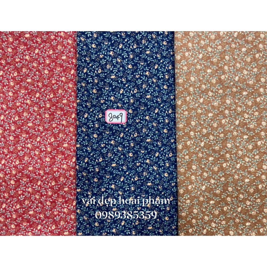 Vải thô cào bông hình chiếc lá