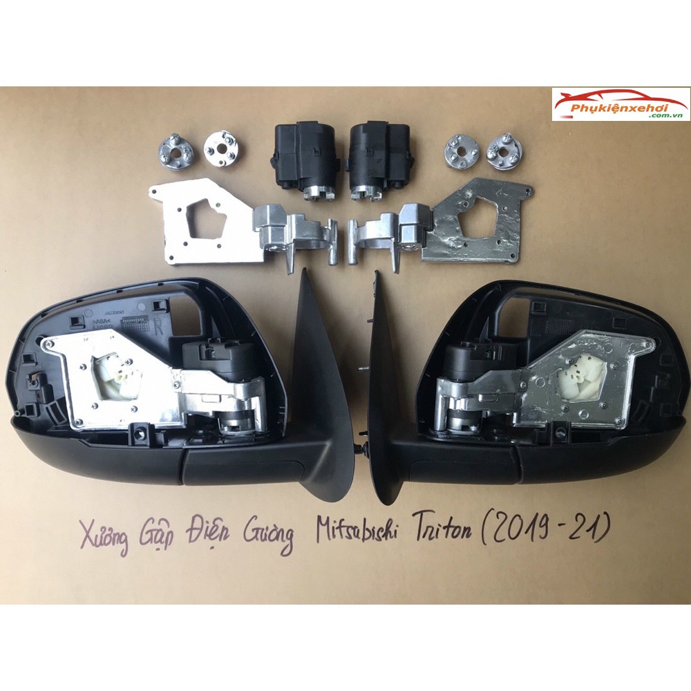 Khung xương Triton, mô tơ gương Triton, độ gương Triton 2019-2021