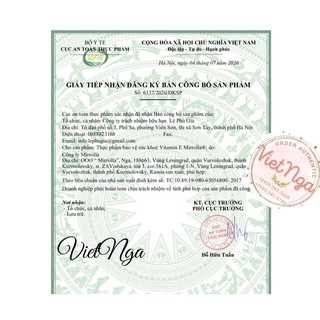Vitamin E đỏ Nga hàm lượng 400mg