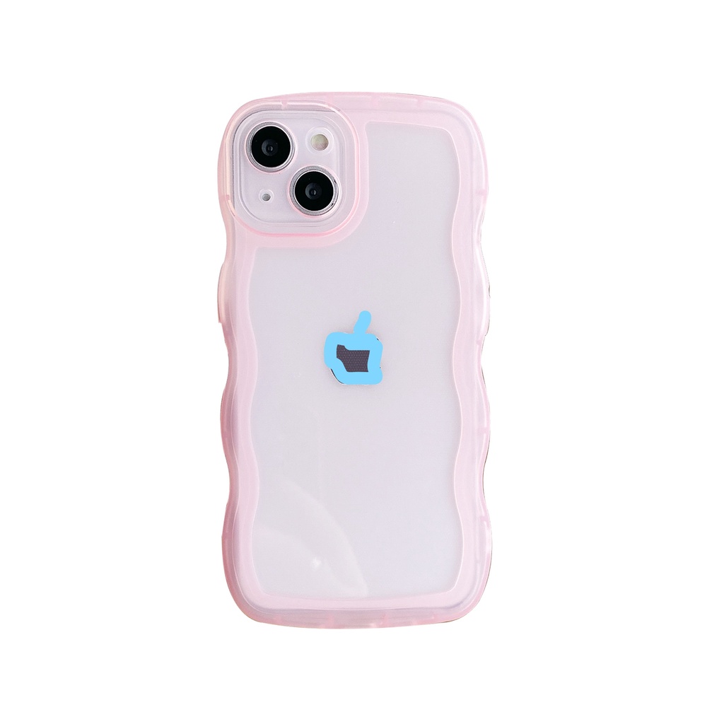 Fashion Wave Edge Design Colorful Phone Cover,Fashion Shockproof Full Protective Phone Case