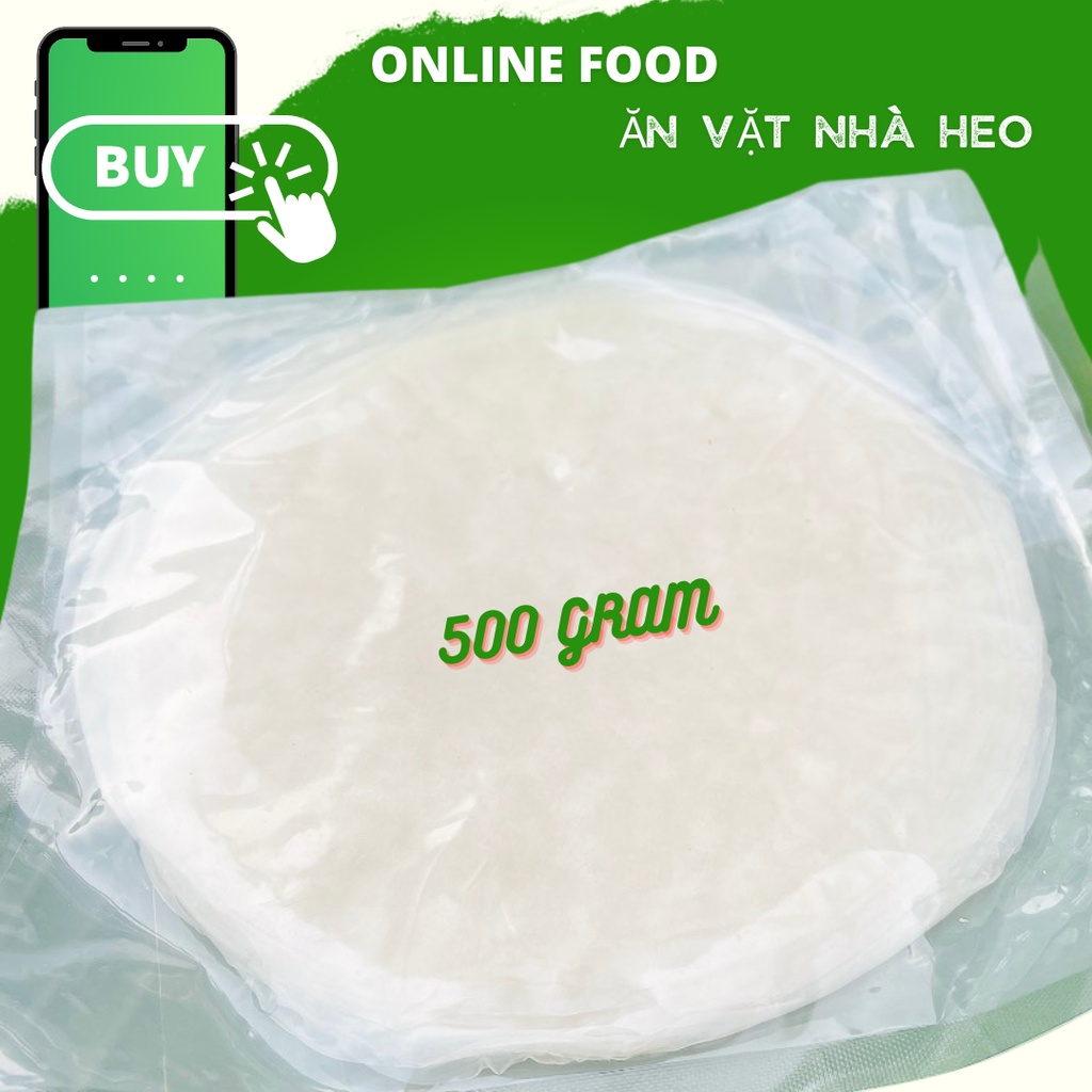 500gr Bánh Tráng Phơi Sương Mềm Dẻo Loại 1