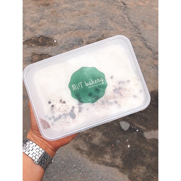 Bánh mì tươi mix 2 vị socola - phô mai