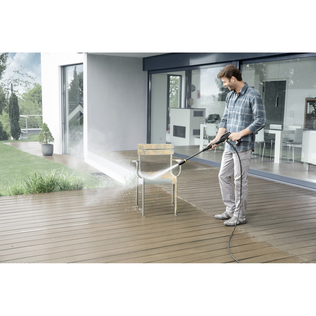 [SALE] Combo máy phun rửa áp lực cao Karcher K2 full control car và đầu chà sàn PS 20