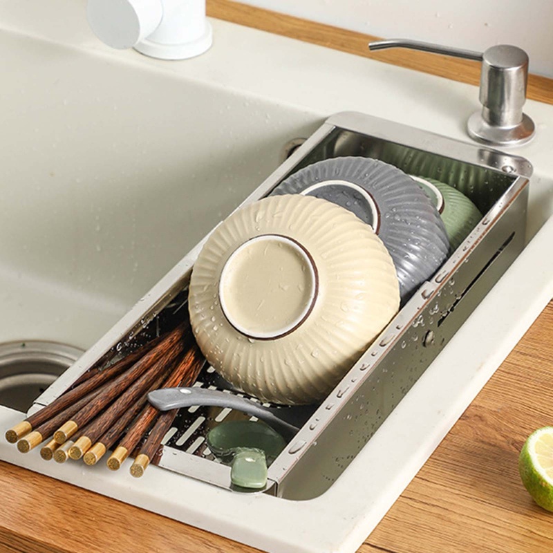 Giá Đỡ Chén Dĩa Bằng Thép Không Gỉ Siêu Chắc Chắn