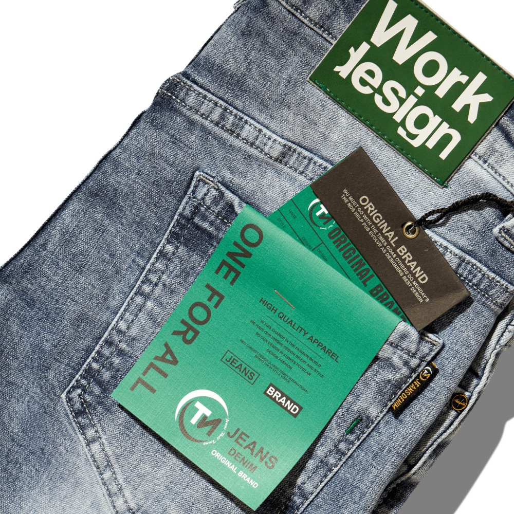 Quần jean nam trơn xanh nhạt  KBOY SHOP  form trẻ trung, trơn gối ống ôm chất bò cao cấp vải mềm mịn hợp dáng - QJ33 | BigBuy360 - bigbuy360.vn