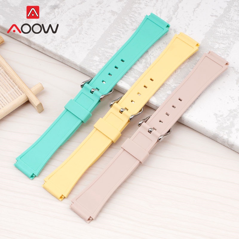 Dây Đeo Thay Thế Cao Su Chống Thấm Nước Cho Đồng Hồ Casio F-91W F-84 F-105 108 A158 A168 AE1200/1300