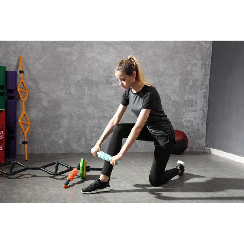 Thanh Lăn Massage Cơ Bắp Roller Stick Tập Gym Yoga Jun Sport