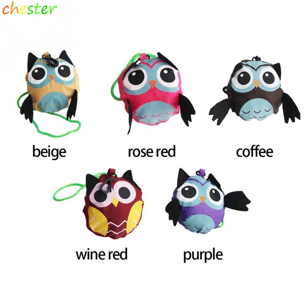 Túi mua đồ, hình con cú, có thể tái sử dụng | BigBuy360 - bigbuy360.vn