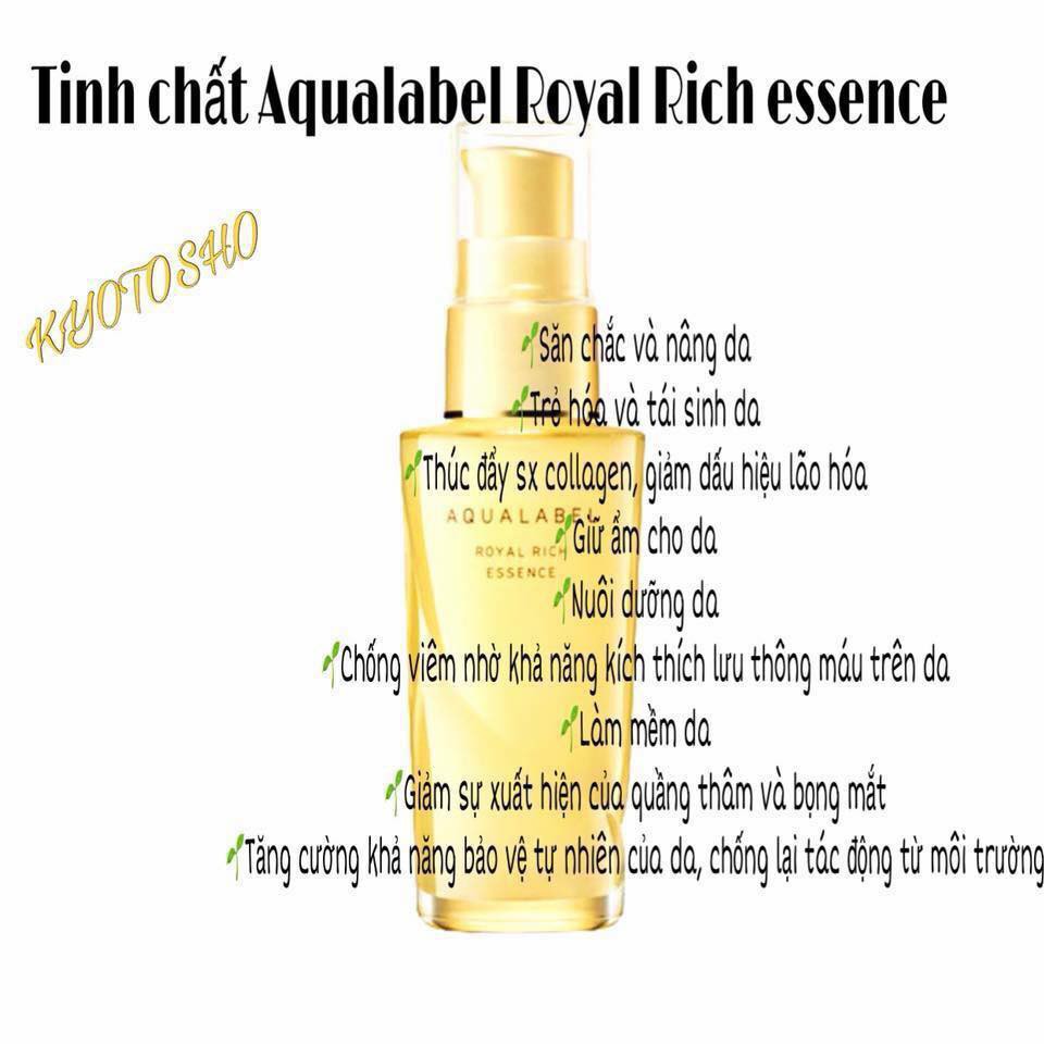 shiseido aqualabel royal rich essence