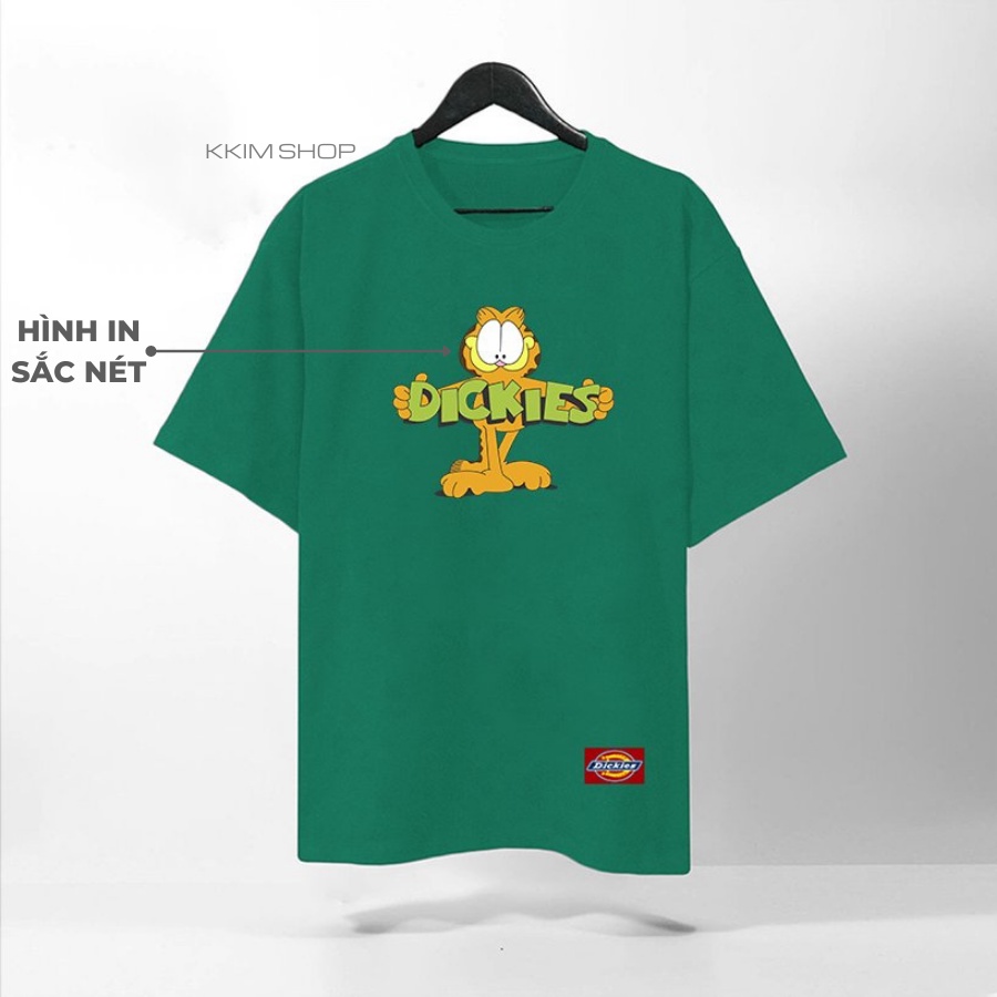 Áo Thun Tay Lỡ Dickies, áo phông Unisex nam nữ Form rộng oversize, chất liệu Cotton. KKIM Shop