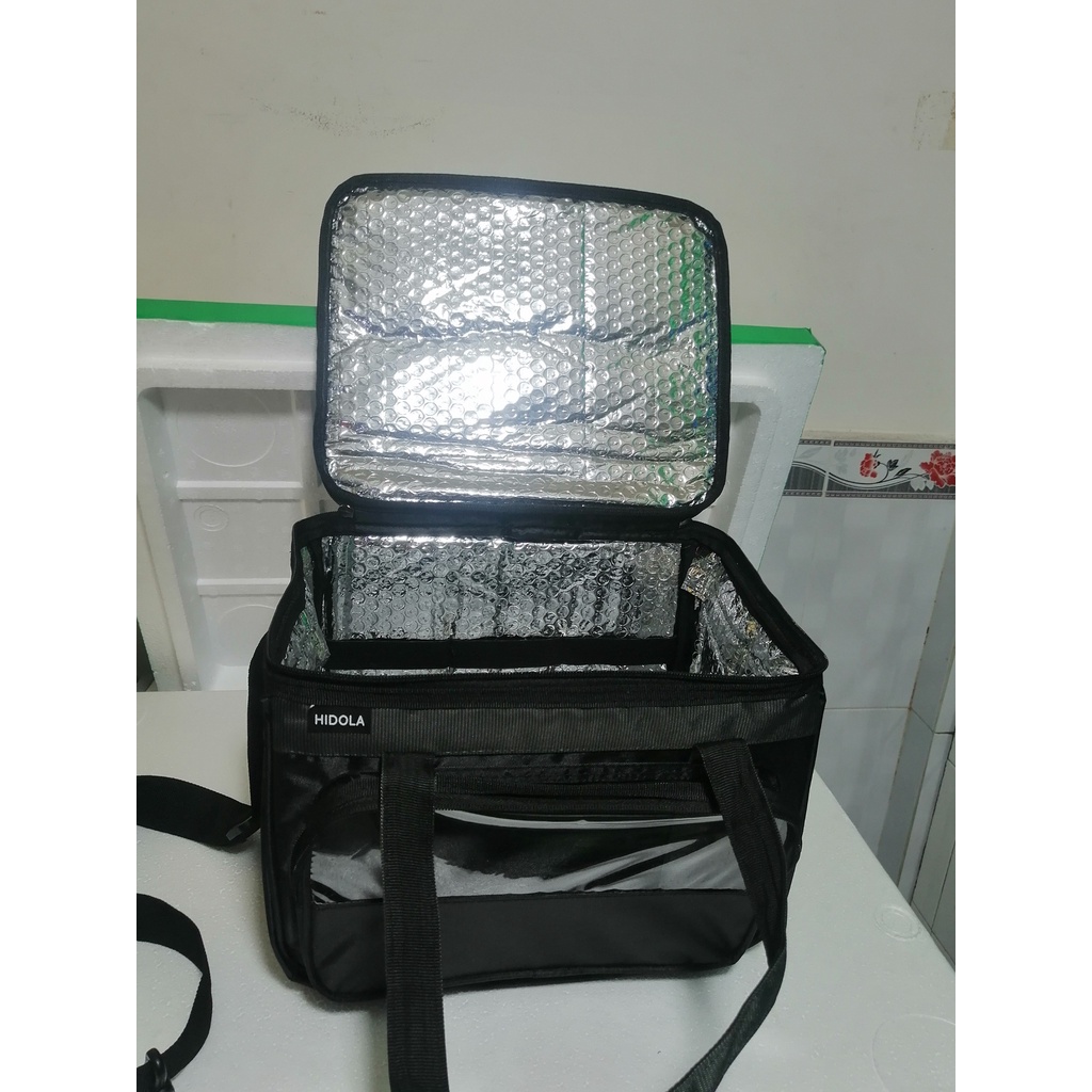 Túi Giữ Nhiệt Giao Hàng 15 Lít - Kích Thước Ngang 31 x Cao 23 x Rộng 25 cm