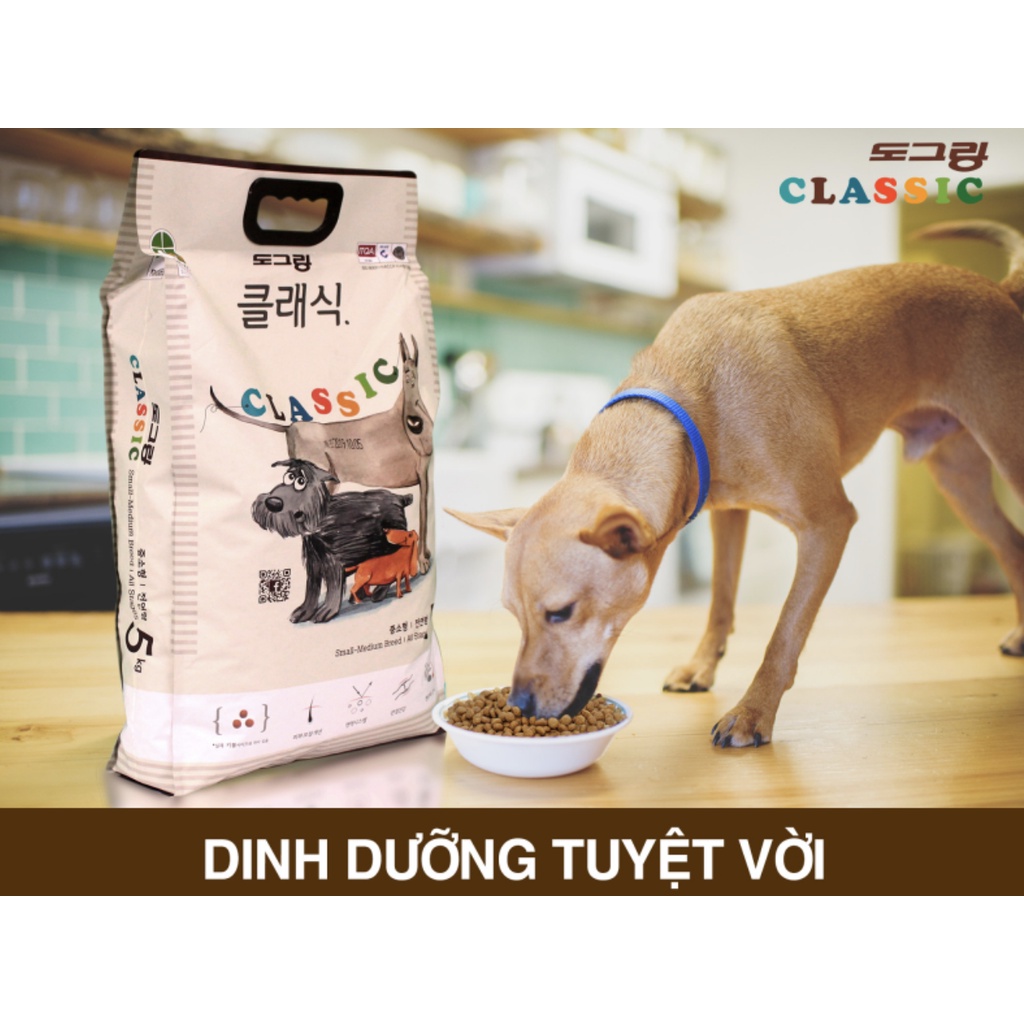 Thức ăn cho chó Dog Classic 5KG