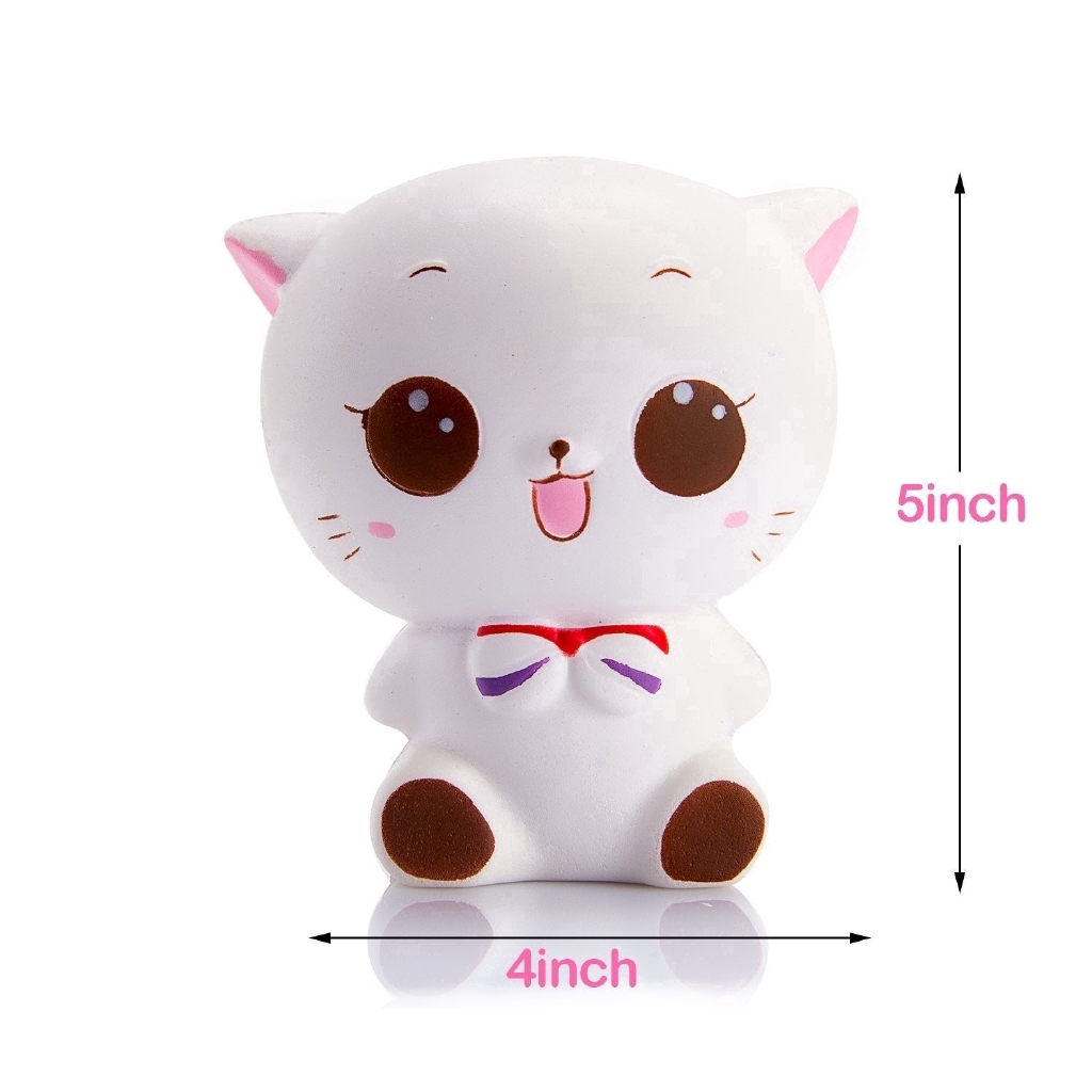 Đồ Chơi Squishy Hình Chú Mèo Đáng Yêu